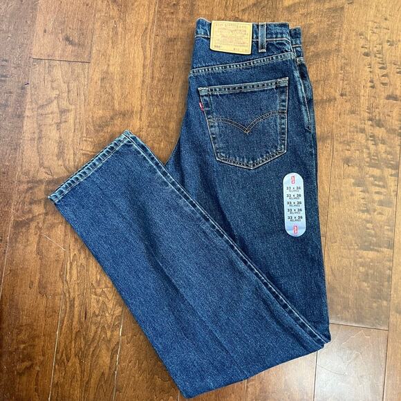 Levi's Other - Vintage Levis 550 relaxed fit jeans 33 36 BNWT